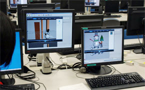 動きを付けてCGアニメーションへ
