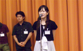 在学生による近況報告