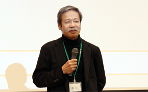 今年度退官される 溝口 徹夫 先生による挨拶 溝今年度退官される 溝口 徹夫 先生による挨拶